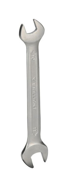 Brilliant Tools dubbele steeksleutel 10 x 11 mm BT010902