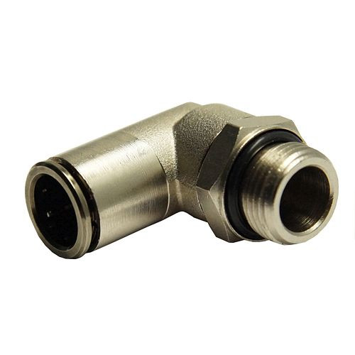 AEROTEC hoekverbinder met buitendraad 3/8 inch, cilindrisch, 12 mm, met O-ring, 101.79.1217