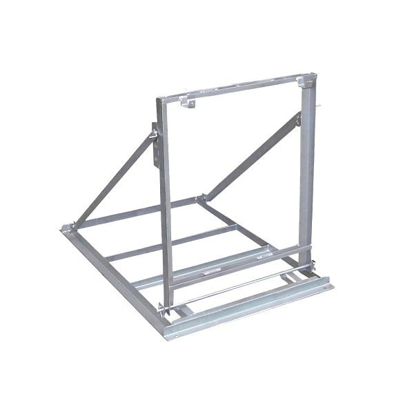 Schake lattenstandaard, verzinkt, voor 3 verticale latten, 35306
