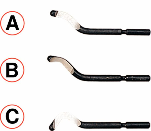 KS Tools reservemes voor ontbramer, HSS E 100, 205.2011