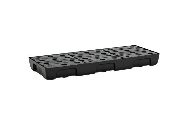 Cemo PE-plankenopvangbak 100 x 40 met rooster / 21 l, 11730