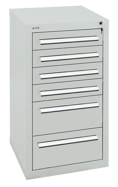 stumpf ladekast serie T-100 / 35-1, RAL 7035/7035, 6 laden (4x100, 2x200mm), 8151507