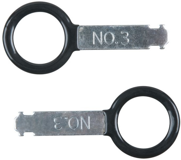 KS Tools ontgrendelingsgereedschap radio/navigatieapparaat, VW, 2-delig, 500.1375