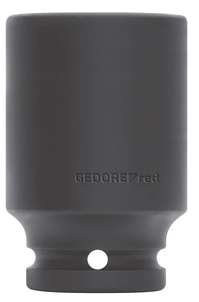 GEDORE rode powerschroevendraaierinzet 1", lang 6-kant SW38mm, lengte 100mm, 3300680