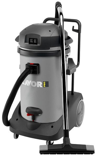 LAVOR-PRO professionele nat-/droogzuiger TAURUS PR 3000 W 77 l container, verrijdbaar, 82120508