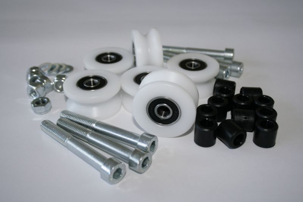 ELMAG rollenset (6 stuks) compleet voor steenzaagmachine ELITE 80S, 9601268