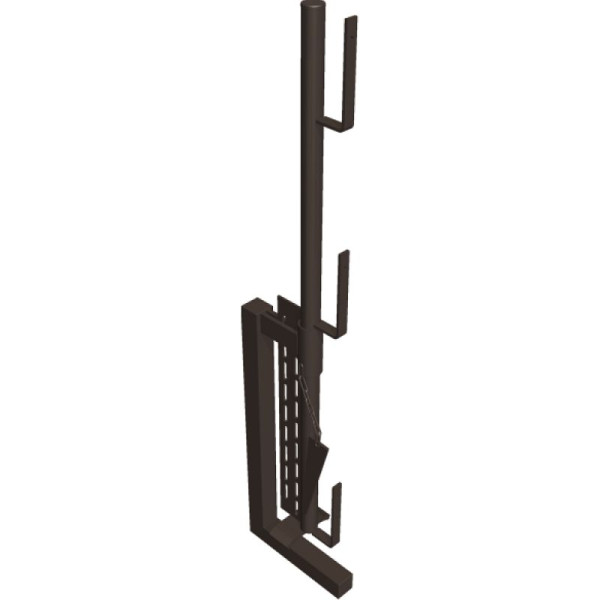 Stein HGS HGS relingklem met wigverstelling, gelakt, 11193