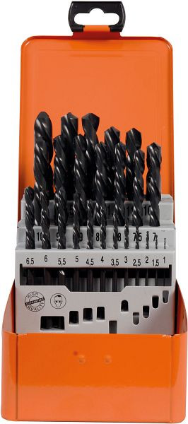 Projahn boorcassette HSS-G 25 stuks 1-13 / 0,5 mm links snijdend, 60375L