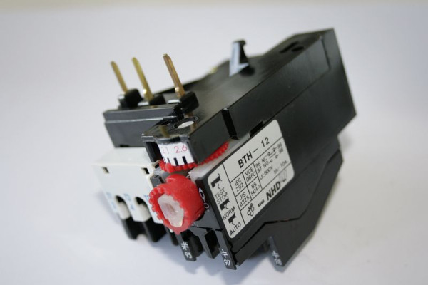 ELMAG motorbeveiligingsrelais 1,6-2-6 A, (BTH-12) voor HY 180-4 'CE', 9709150