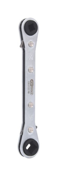 KS Tools 4 in 1 koel-/airconditioning-ratelsleutel, omkeerbaar, 130.0122