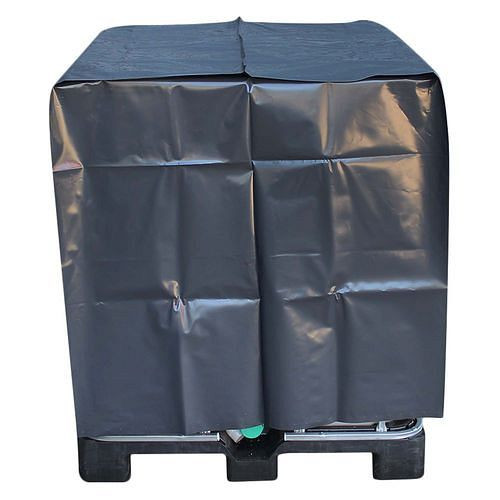 DENIOS IBC beschermhoes, beschermt tegen UV-straling, geschikt voor 1000 liter IBC, 3-pack, 311471