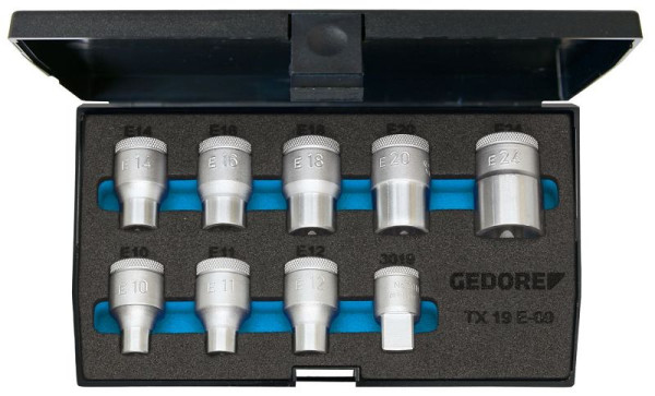 GEDORE dopsleutelset 1/2", 9-delig, 6265970