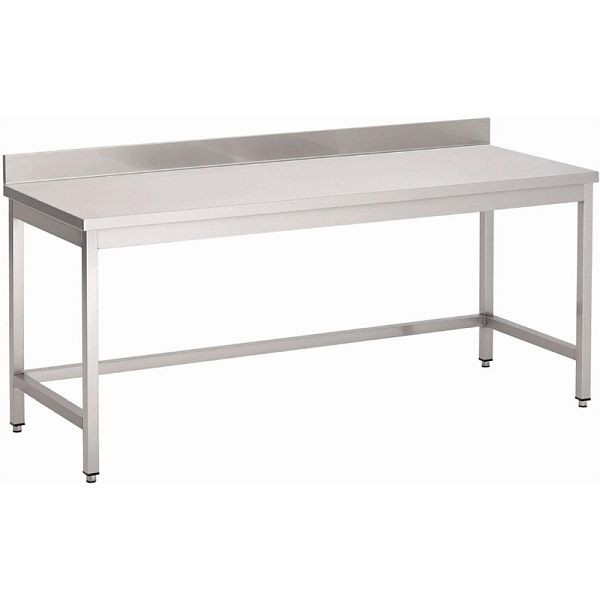 Gastro M werktafel met opstaande rand 70cm lang, GN114