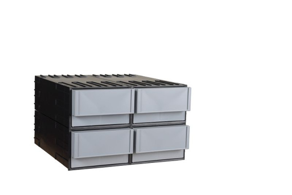 Plastipol-Scheu S 70 COMBIBOX ASSORTIMENT GRIJS, 322 mm x 344,5 mm, 22S70016