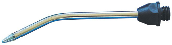 ELMAG veiligheids- en geluiddempend mondstuk 'safetystar', mondstuk Ø2,3 mm, gebogen, 120mm, AG M12x1,25, 32502