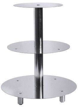 Contacto Gelaagde taartstandaard 3 niveaus 3236/003