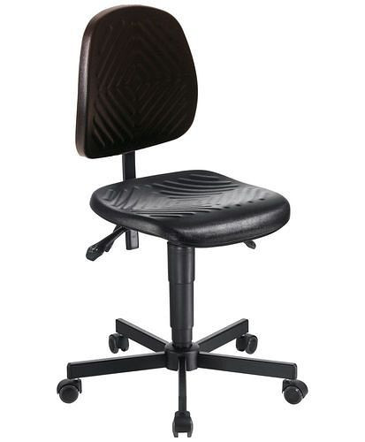 meychair werkdraaistoel Workster Basic, zithoogte tot 640 mm, met hoge rugleuning, 294855