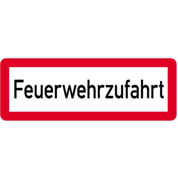 Stein HGS HGS speciaal bord, brandweertoegang, 597 x 210 mm, 14966