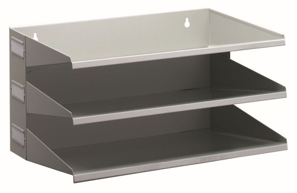 DURABLE sorteerbalk, 3-delig, grijs, 335910
