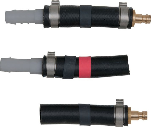 KS Tools adapterset, 3-delig, diameter 12,0 mm (zwart), 150.1875