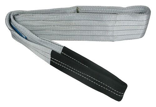 MMXX hijsband, draagvermogen 4000 kg, 6 m lang, 120 mm breed, grijs, 45476