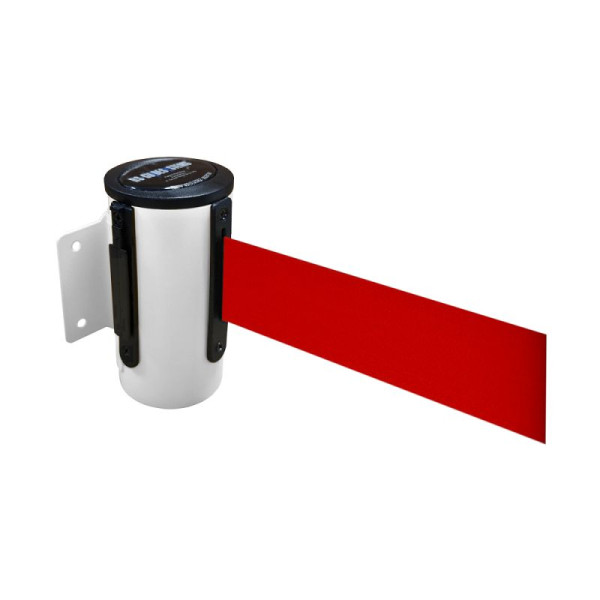 Stein HGS HGS wandriemcassette -P-Line Utility-, wit, rood, met veiligheidsslot (zelfontgrendelend), 12846m-0103