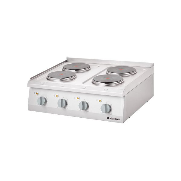 Stalgast elektrische kookplaat als tafelmodel, Serie 700 ND - 4 platen (4x2.6), SL32410T