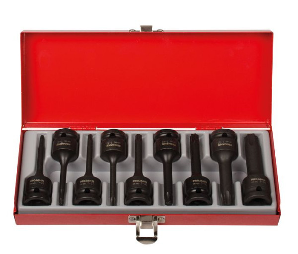 Projahn 1/2" dopsleutel TX set 9 delig T20 - T60, 3851