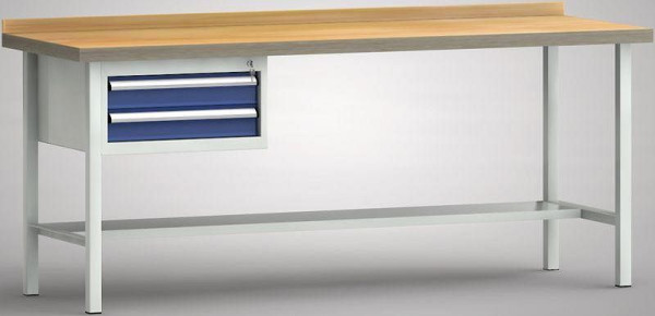 KLW standaard werkbank - 2000 x 700 x 840 mm L x D x H, WS102N-2000M40-E1620