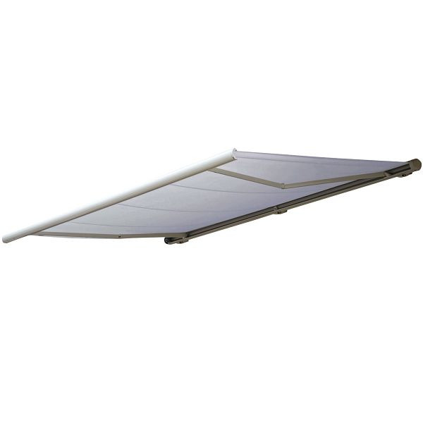 Mendler elektrische cassetteluifel T123, luifel volledige cassette 4,5x3m, acryl creme, 34286 + 34295 + 34432