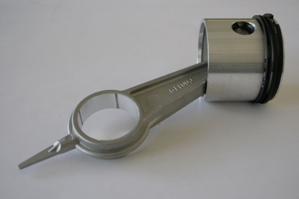 ELMAG drijfstang compleet met zuiger en zuigerveren voor unit B 3800B, 9100465