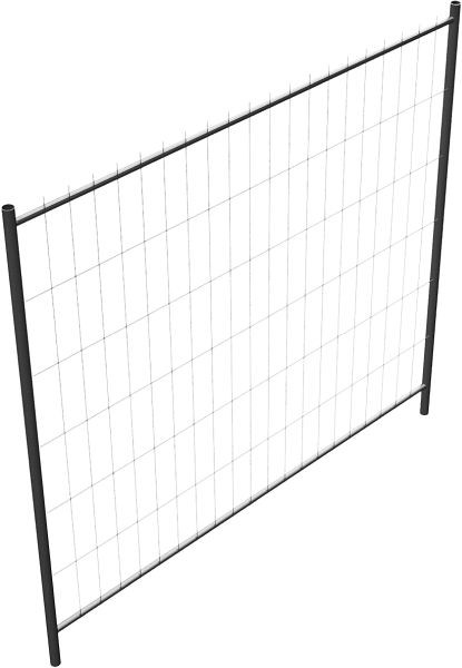 Schake bouwhek “Standaard”, hoogte: 2,00 m, breedte compensatie-element: 2,20 m, 3B2022