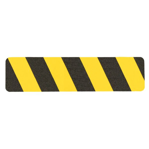 m2 antislipbekleding Vervormbare zwart/gele losse stroken 150x610mm, VE: 10 stuks, M2WV101501