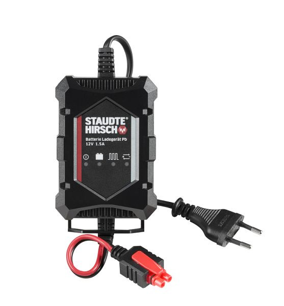 Staudte Hirsch Batterie Ladegerät Pb SH-3.110, 12 V, 1,5 A, 331100