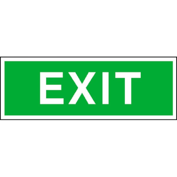 Stein HGS HGS extra reddingsbord EXIT, 300x105mm/film, zelfklevend, 38.0126