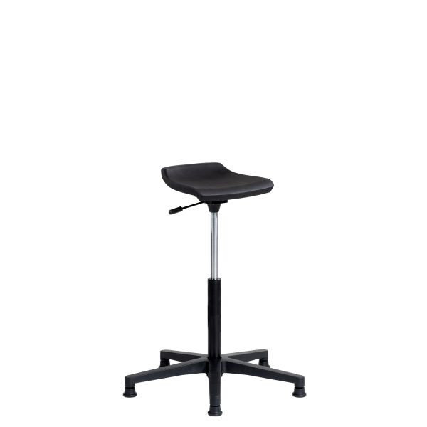 SOFAME stahulp ERGOSLIM met glijders, zithoogte 58-84 cm, polyamide onderstel, eenvoudig mechanisme, W050100014