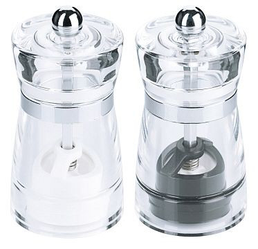 Contacto zout-/pepermolenset, helder 10 cm, 6795/100