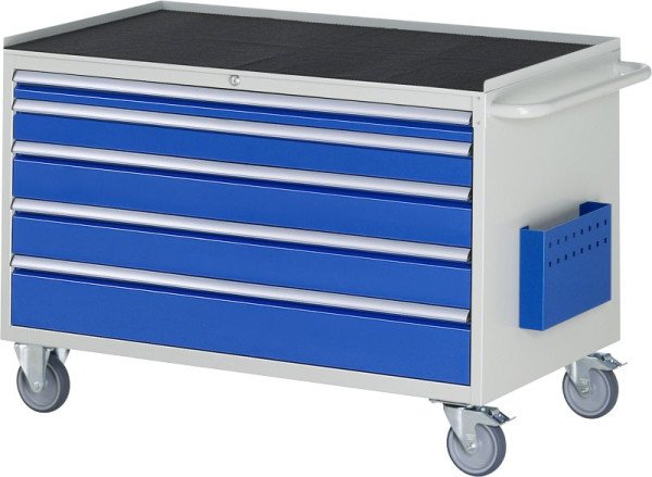 RAU montagewagen serie 7000, B1145 x D650 x H795 mm, metalen onderstel, laden: 1xH60, 1xH90, 2xH120, 1xH150 mm, 15-XXL3.11A-MT.11