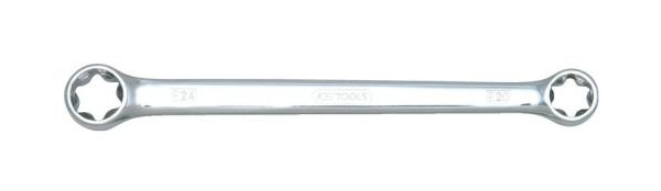 KS Tools CHROMEplus Torx E dubbele ringsleutel, E10xE12, 518.0862