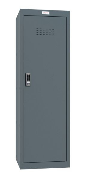 Phoenix CL-serie maat 4 houtskoolgrijze kubuskast met elektronisch slot, CL1244AAE