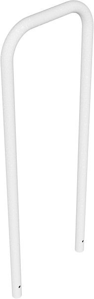Schake buisbeugel van stalen buis Ø 48 x 2,5 mm zonder dwarsbalk voor inzetting in beton, totale breedte 500 mm, totale hoogte 1400 mm, 448_09