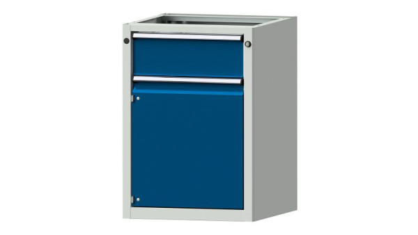 ANKE werkbanken onderkast, model 2402 V, 570 x 615 x 800 mm, RAL 7035/5010, 402.029