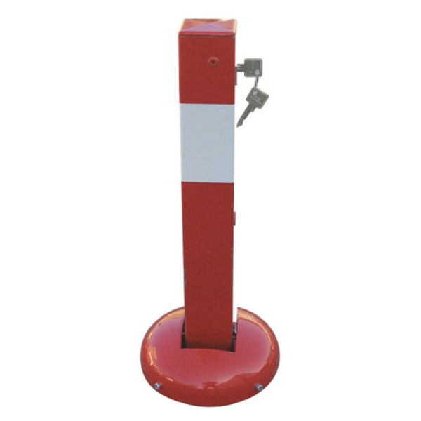 Stone HGS afzetpaal -Bollard Leipzig-, voor pluggen met, voetplaat Ø200mm, gelijksluitend, 40215uzb-470.57
