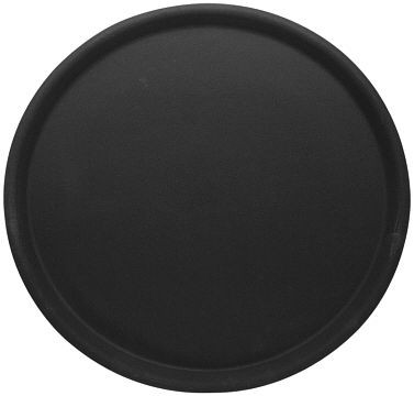 Contacto dienblad rond, 32 cm, zwart antislip, 5305/321