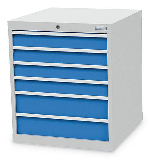 Bedrunka + Hirth ladekast mm, R 24-24, aantal lades: 6, afmetingen in mm (BxDxH): 705 x 736 x 819, 780 / 0420V10