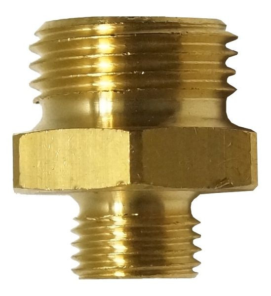 AEROTEC cilindrische dubbele nippel, 1/4 inch x 1/2 inch, 10.133.87