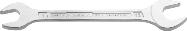 Hazet dubbele steeksleutel, buitenzeskantprofiel, 1 x 1.1/8", 450NA-1X1.1/8VKH