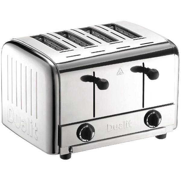 Dualit horeca broodrooster 49900 RVS 4 sleuven, DK840