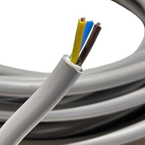 VaGo-Tools Stromkabel Mantelleitung NYM-J 3x1,5 - 50m grau, 160-315-50_zv