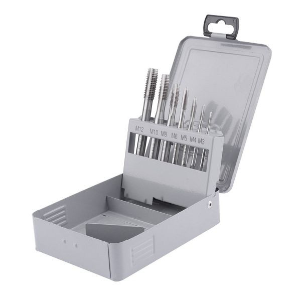 GSR machinetap assortiment 7-delig vorm B HSS metrische draad M3-M12, 08303004